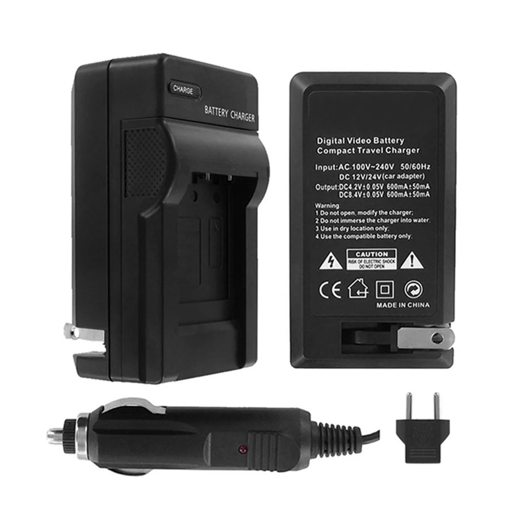 Replacement Battery with Rapid Travel Charger for Canon FS10 FS11 FS100 FS21 FS22 XA10 G637270